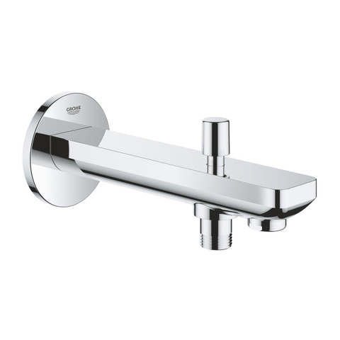 Grohe Baduitloop - wandmontage - met omstelling - 1/2 inch - 17cm - chroom SW334439