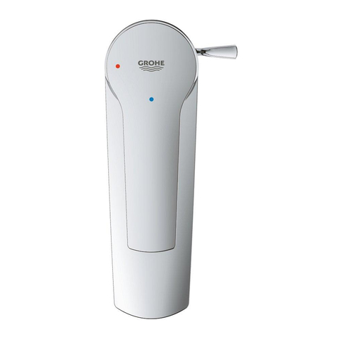 Grohe Start QuickFix Mitigeur de lavabo - apparent - bec de 10.9cm - taille S - vidage à tirette - chrome SW706675