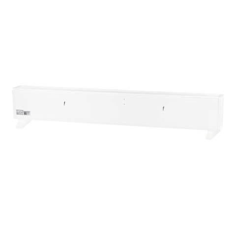 Eurom Alutherm Radiateur convecteur - 145x21cm - IP24 - 2500 watts - wifi - sol/mur - Horizontal - métal blanc mat SW999862