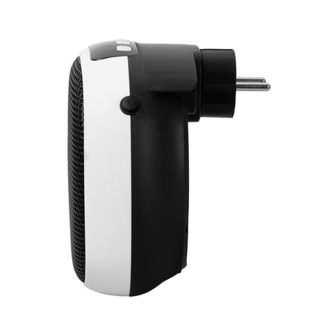 Eurom Plug in heater Chauffage céramique Prise murale 700 watts blanc noir SW486883
