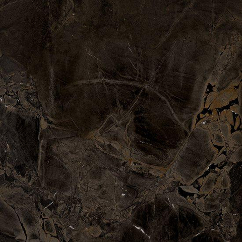 SAMPLE Ceralto Marvella Marble Vloertegel - 120X120 - 6.5mm - mat - zwart SW1591651