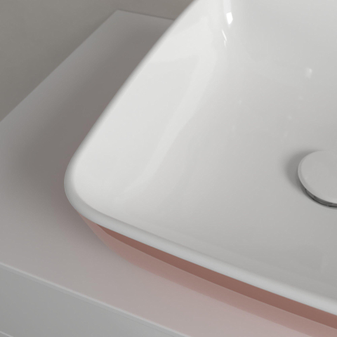 Villeroy & Boch Artis opzet wastafel 41cm zonder kraangat c-plus powder SHOWROOMMODEL SHOW24488