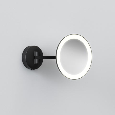 Astro Mascali Round miroir grossissant – grossissement 5x – Éclairage LED – Noir mat SW927631