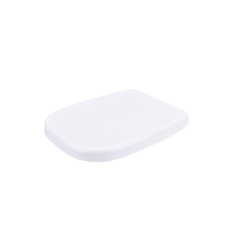 Saniclass abattant WC - 37x43cm - forme D - softclose - déclipsable - blanc brillant SW1159430