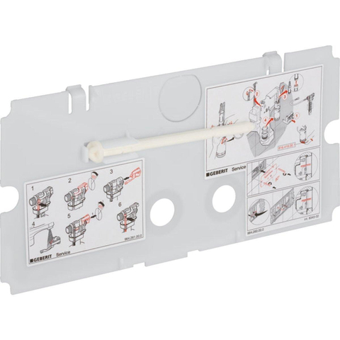 Geberit plaque de protection - pour Twinline 0703334