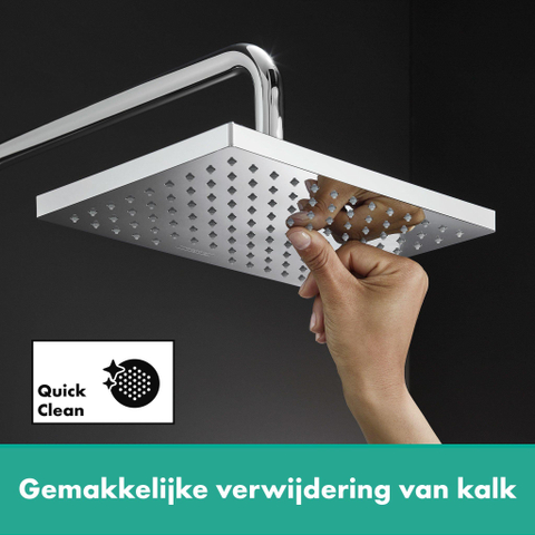 Hansgrohe Vernis Shape - hoofddouche 23x17cm - hoogglans chroom SW651681