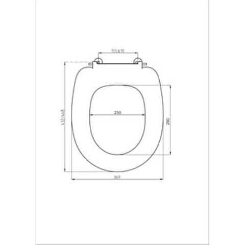 Plieger Economy closetzitting met deksel thermoplast met RVS bevestigingsset wit 4345085