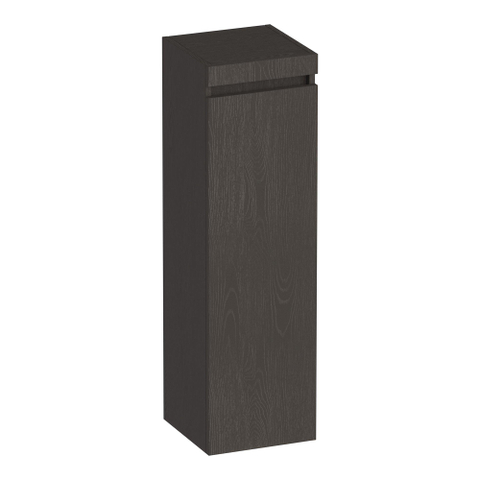 BRAUER Joy armoire de salle de bains - 120x35x35cm - 1 porte - sans poignée - ouverture à droite - Timber Anthracite SW1200977