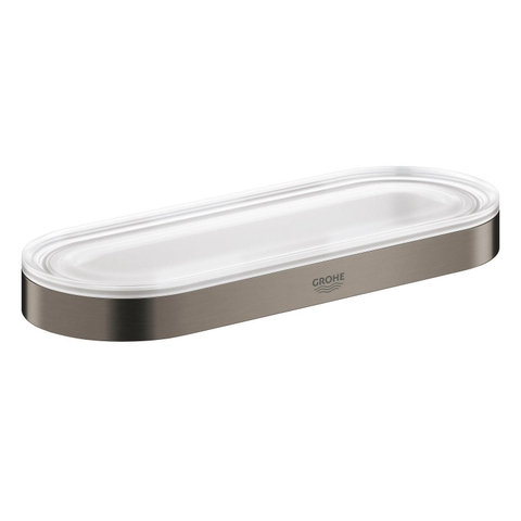Grohe Selection Handdoekring - 20cm - brushed hard graphite (antraciet) SW444280