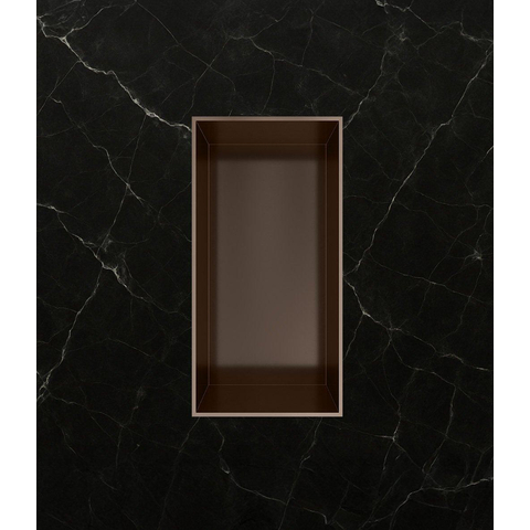 Hotbath &MORE Inbouwbox of inbouwnis - 30x15x10 - frameless - tuscan bronze (brons) SW1247747