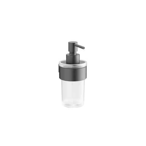 Crosswater Velo Zeepdispenser - 16.5x11x6.9cm - wandmodel - slate gunmetal (antraciet) SW1176344