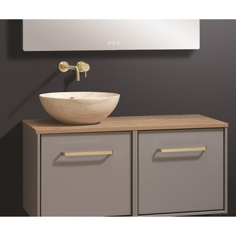 Crosswater Infinity Badmeubelgreep geborsteld - messing (goud) SW487252