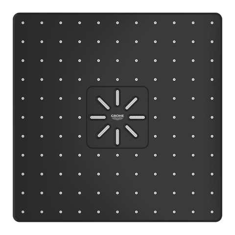 GROHE Rainshower SmartActive Cube 310 regendouche - 31x31cm - 2 standen - mat zwart SW1477640