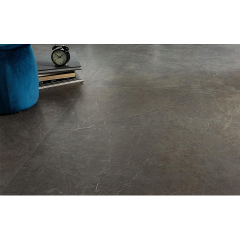 ÉCHANTILLON Ceralto Cemento Alto Concrete Carreau de sol et de mur 100x100cm 8.5mm rectifié R10 grès cérame Black SW911922