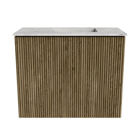 Mondiaz JOYA-DLUX Meuble de toilette 50cm - couleur Dusk - Vasque FAYE position Droite 1 trou de robinet couleur Glace. SW1423144