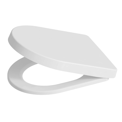 Saniclass Omnus Abattant de WC - déclipsage rapide & fermeture douce - parfaitement adapté à Villeroy & Boch Omnia Architectura - blanc SW1408474