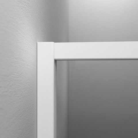 Sealskin Contour Douchecabine - 140x90x200cm - 6 mm helder veiligheidsglas Mat wit SW696332