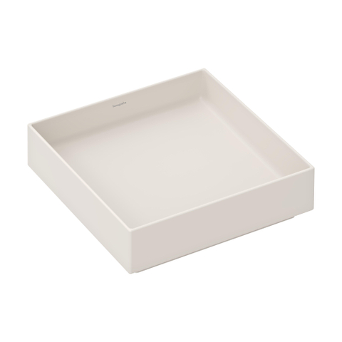 Hansgrohe Xuniva opzetwaskom - 40x40x12cm - vierkant - sand matt (beige) SW1413605