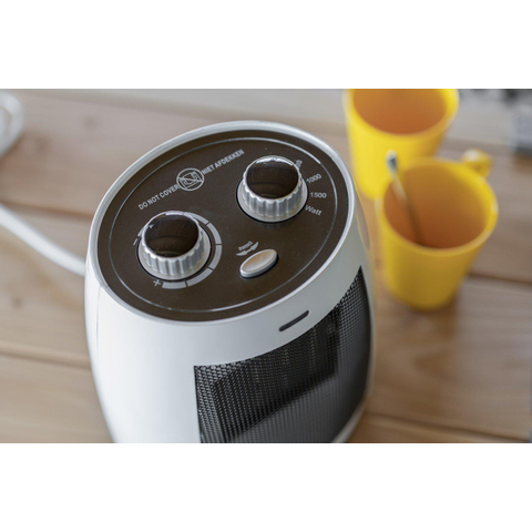 Eurom Safe-T Heater 1500 Chauffage céramique 1500 watt Blanc SW486867