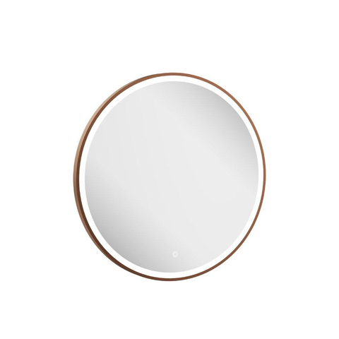 Crosswater Infinity miroir – Ø 70 cm – LED directe tout autour – Bronze brossé SW1026493