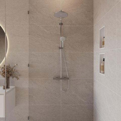 Hansgrohe XtraStoris Original Inbouw Nis - 30x15x7cm - frame - mat wit SW1590463