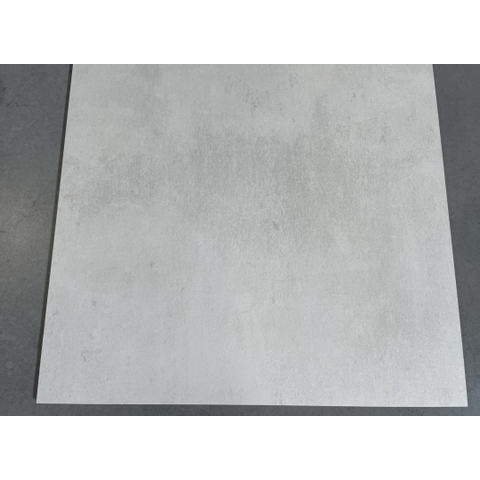 EnergieKer wand- en vloertegel - 60x60cm - 9mm - Vierkant - gerectificeerd - Betonlook - Wit mat OUTLETSTORE STORE41333