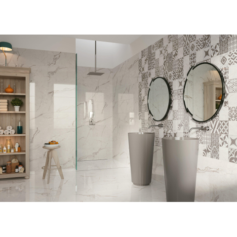 ÉCHANTILLON Terravito Adesio Carrelage de sol et de mur - 30x60cm - rectifié - mat Crème SW1130938