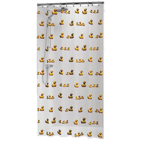 Sealskin Duckling Rideau de douche PEVA 180x200 cm Jaune CO210621343