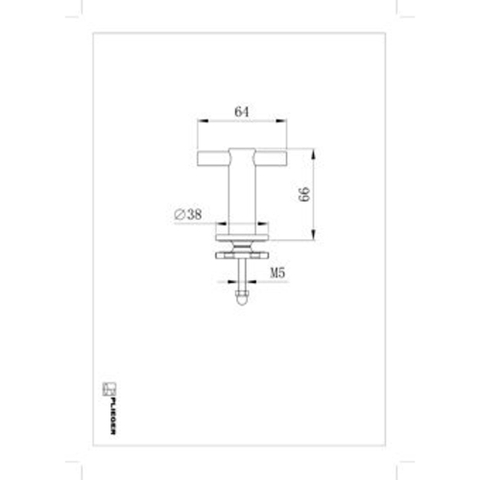 Plieger handdoekhaak voor designradiator chroom SW237011
