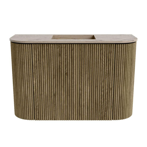 Mondiaz JOYA-DLUX Meuble de salle de bains 63,2cm - arrondi gauche et droite couleur Dusk - Vasque FAYE position Milieu Sans trou de robinet couleur Arena SW1425794