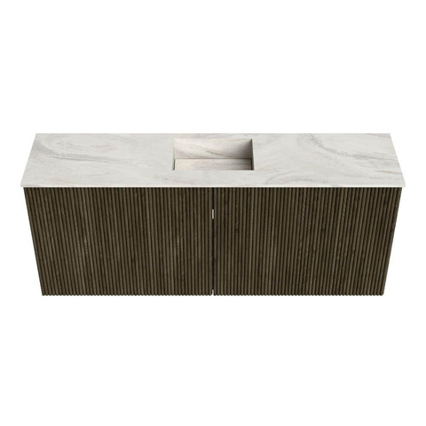 Mondiaz JOYA-DLUX 100cm toiletmeubel - kleur Shadow - Wastafel FAYE positie Midden Zonder kraangat kleur Ostra. SW1423013