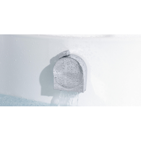 Hansgrohe Exafill S Afbouwdeel S - badvul- overloop- en afvoergarnituur - hoogglans chroom 0450284