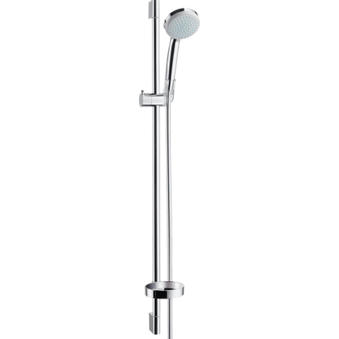 Hansgrohe Croma 100 Unica C glijstangset - met handdouche Croma - 100 Vario - 90cm - hoogglans chroom 0450649
