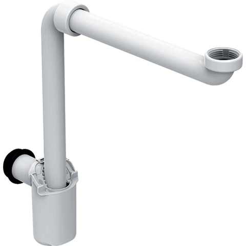 Geberit Ruimtebesparende Sifon - 40 Mm - 1 1/4" - wit SW64047