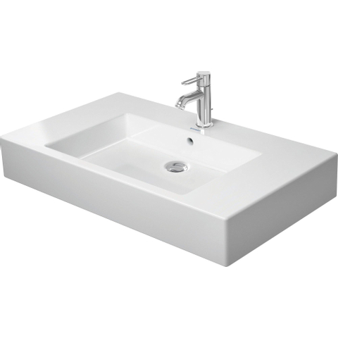 Duravit Vero Meubelwastafel - met kraangat - met overloop - 85x49cm - wit 0291349