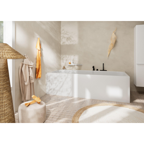 Hansgrohe Tecturis s Eengreeps badmengkraan vloermontage - vrijstaand - mat zwart SW918588