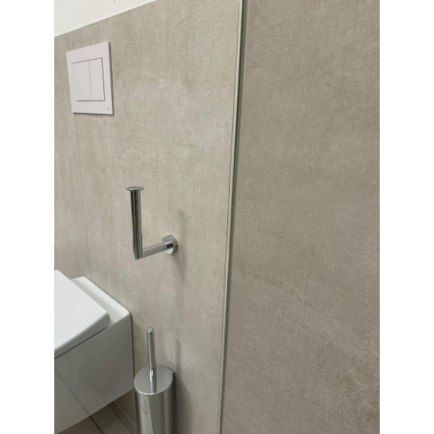 Fortifura Galeria Profil aveugle - encastré - 200cm - pour verre 8mm - aluminium SW1120921