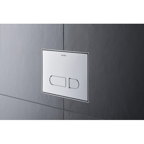 Duravit Durasystem Mechanische bedieningsplaat - 21.7x14.7cm - wit SW500266