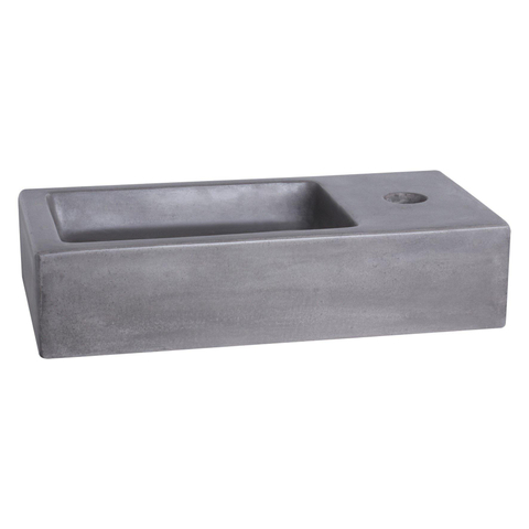 Differnz Ravo fonteinset – 38.5x18.5x25 cm – gebogen chromen kraan met kruisgreep – met zwart frame SW373250