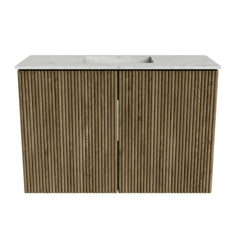 Mondiaz JOYA-DLUX Meuble de toilette 60cm - couleur Dusk - Vasque FAYE position Milieu 1 trou de robinet couleur Opalo. SW1423284