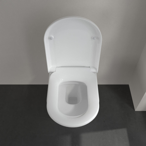 Villeroy & Boch Hommage wandcloset - 60cm - met spoelrand - diepspoel CeramicPlus - White Alpine (glans wit) GA38157