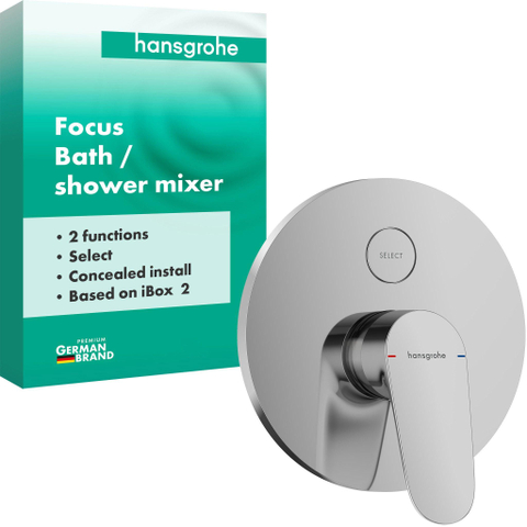 Hansgrohe Focus inbouw badmengkraan iBox Universal 2 chroom SW1566685