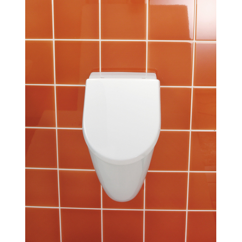 Villeroy & Boch Subway urinoirdeksel softclosing - White Alpine (glans wit) 0123220