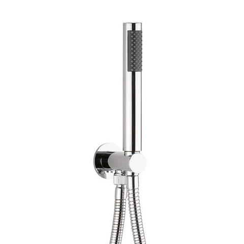 Crosswater MPRO Douchette à main 1 jet - avec support - flexible de douche 150 cm - chromé SW451361