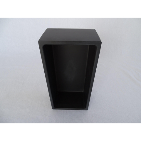 Crosstone by arcqua solid alcove niche encastrée 30x15x10cm surface solide noir mat destockage OUT9912