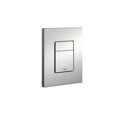 Grohe Skate Cosmopolitan Bedieningsplaat - dualflush - horizontaal/verticaal - kunststof - mat chroom 0720002