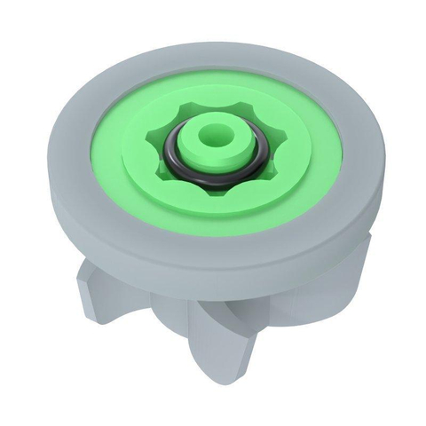 Neoperl PCW-02 douche doorstroombegrenzer - 7 liter per min - rond 12.7mm - groen GA84334