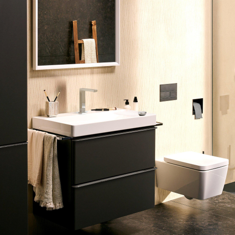 Hansgrohe Tecturis E 2-gats wastafelkraan - 150 - coolstart - met waste - hoogglans chroom SW918744