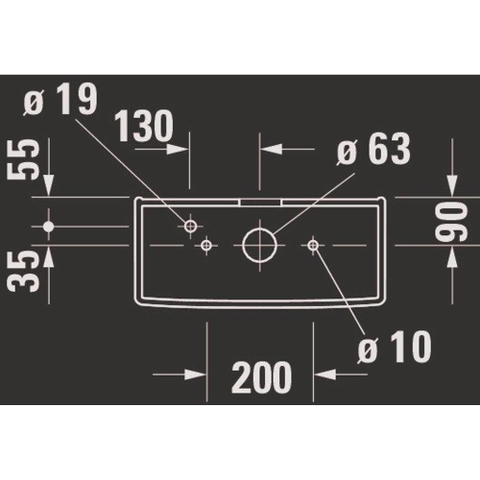 Duravit Starck 3 Reservoir - 470x370x200mm - dualflush inc/binnenw - wit 0290476