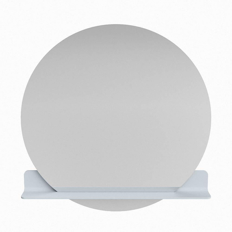 Mondiaz SPOT spiegel – Ø100 cm – met planchet – Clay (bruin) SW1235509